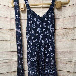 Hollister Flowers Jumper Short - Blue - Size XS